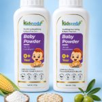 Kidsveda Soothing Baby Powder – Talc-Free & Hypoallergenic (100g)