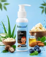 Kidsveda Daily Moisturizing Baby Lotion – Milk Protein & Shea Butter (100ml)