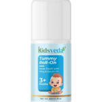 Kidsveda Tummy Roll-On – Hing & Saunt Oil for Colic Relief (40ml)