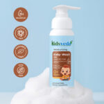 Kidsveda Moisturizing Baby Wash – Head to Toe (100ml)