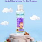 Kidsveda Nourishing Hair Oil for Babies – Jojoba & Almond (100ml)