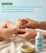 Kidsveda Baby Massage Oil – Strong Bones & Muscles (100ml) - Image 3